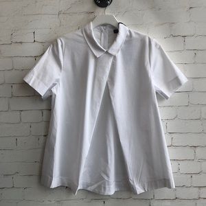 Attesa Maternity White Blouse